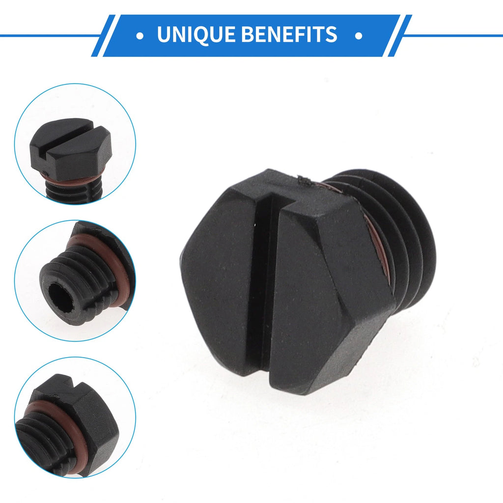 5 Pcs Diesel Fuel Filter Bleeder Screw for Chevrolet Silverado 2500 HD (2001–2012)