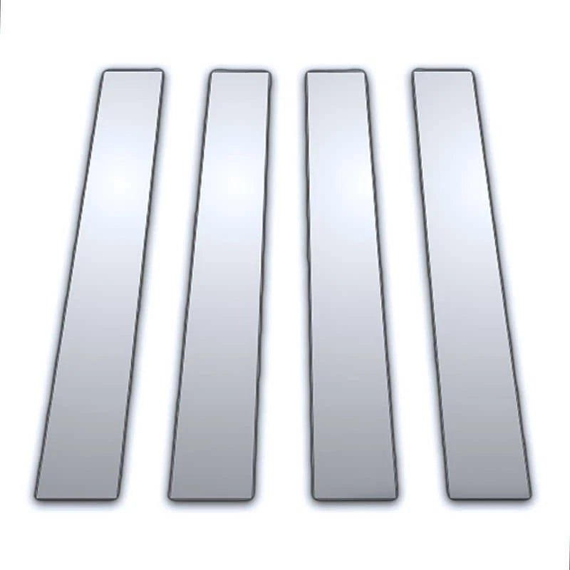 4Pc Chrome Pillar Post Covers for Dodge Spirit (1989–1995)
