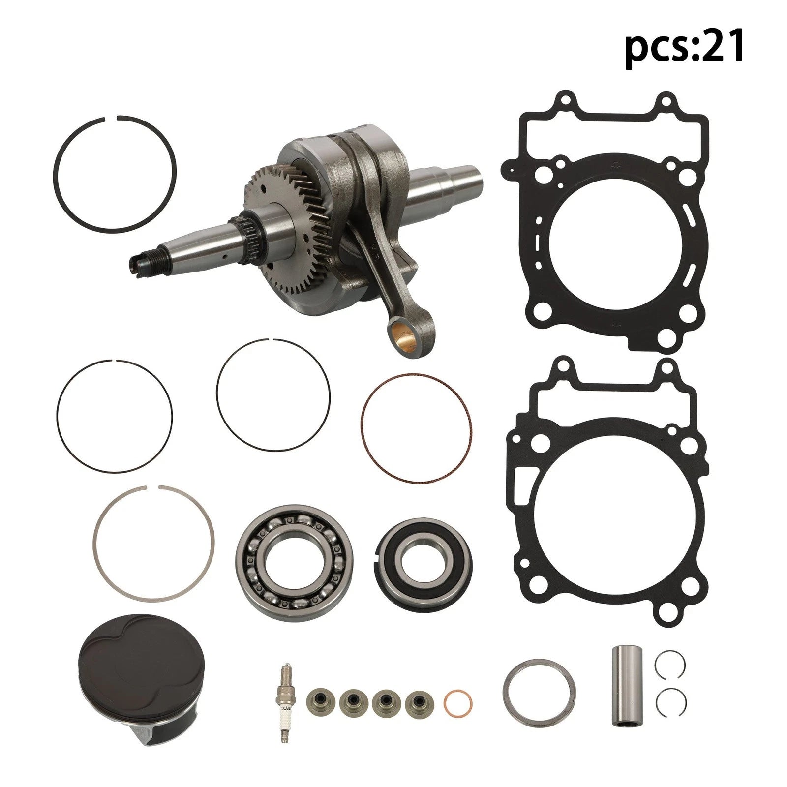 Crankshaft, Piston, Pads, Bearings for Polaris RZR Sportsman 570 (2016–2023)