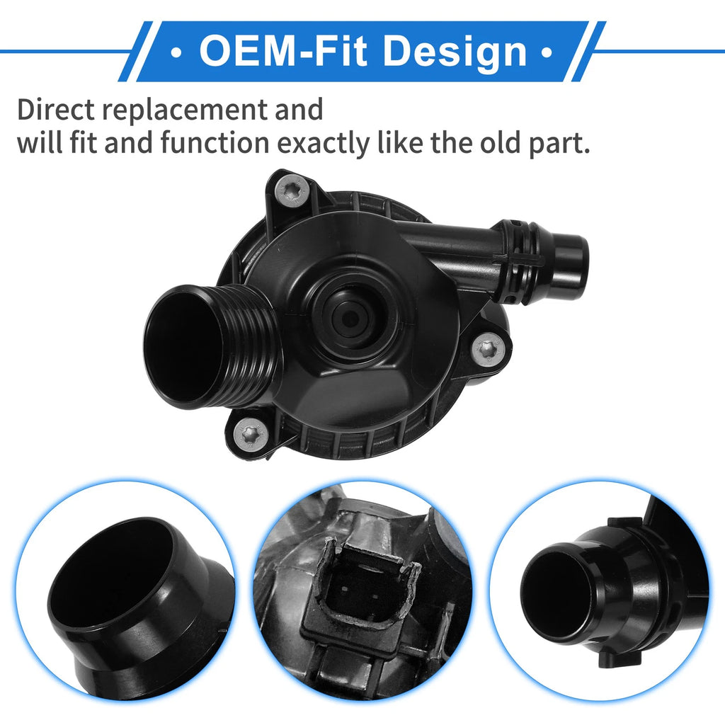 Engine Coolant Thermostat Housing Assembly for BMW 328i xDrive (2009–2013), Z4 (2006–2016)