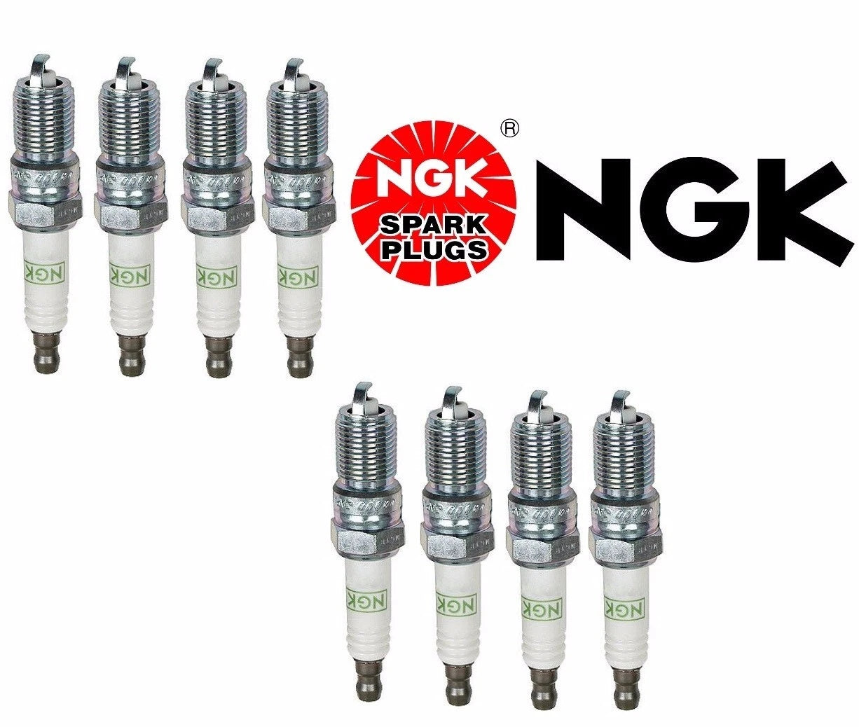 Set of 8 NGK 3403/TR55GP G-Power Platinum Spark Plugs for