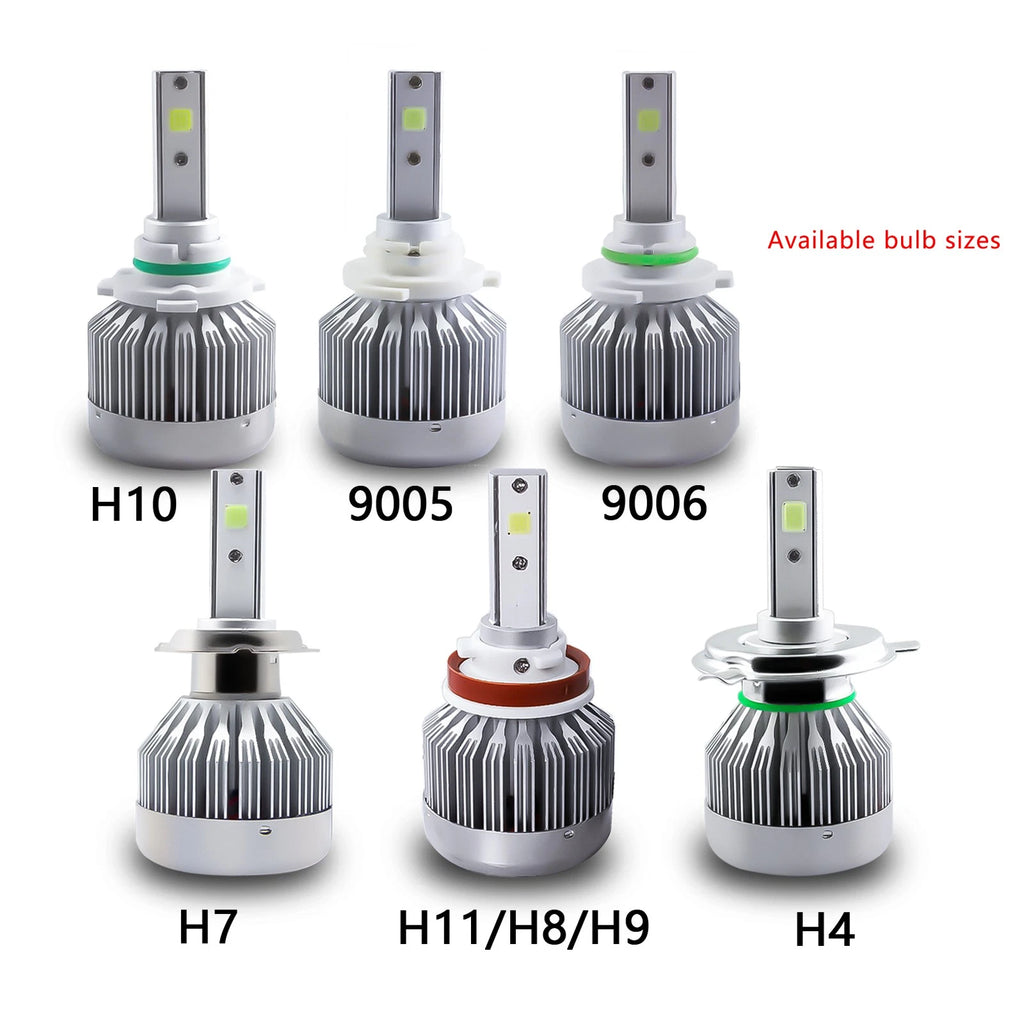 Ice Blue COB Low Beam Headlight Bulbs Kit for Honda Civic (2006-2015)