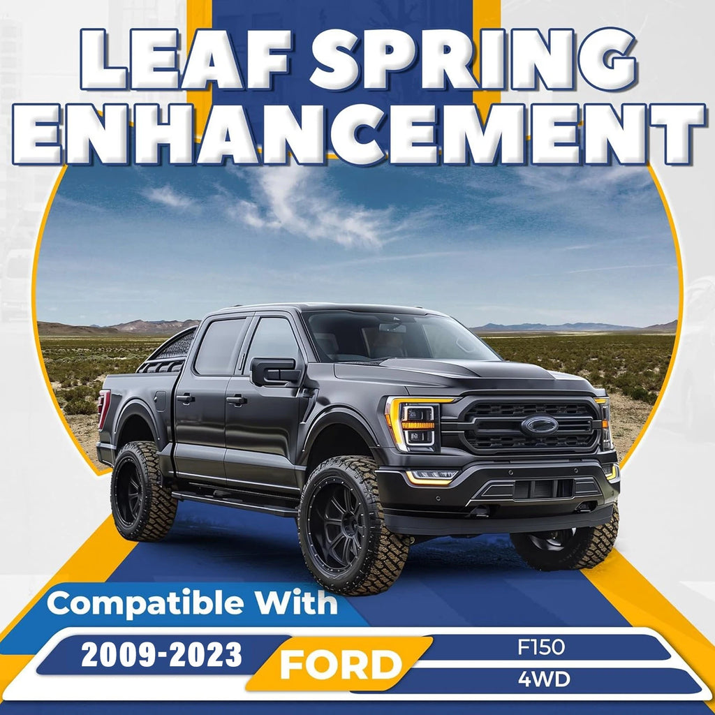 HD Leaf Spring Helper Kit for Ford F150 4WD (2009–2023)