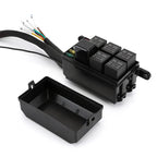 Colorful 40A Switch Panel Relay Fuse Box for Universal Cars