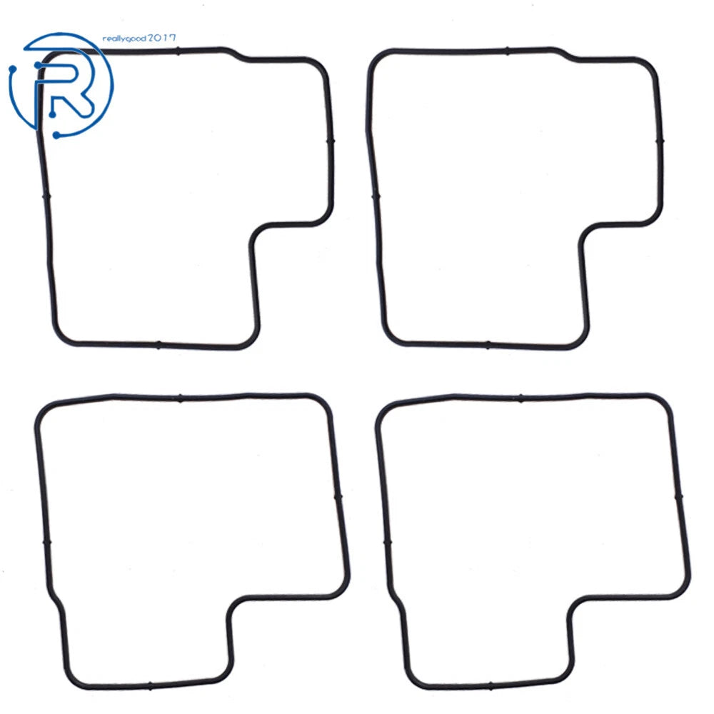 Set of 4 Carburetor Float Bowl Gaskets for Honda VF1000 VF1100 VT1100 GL1200 GL1500