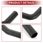 Radiator Hose for Toyota Previa 2.4L (1991–1995) No. 16571-76030 Rubber Black