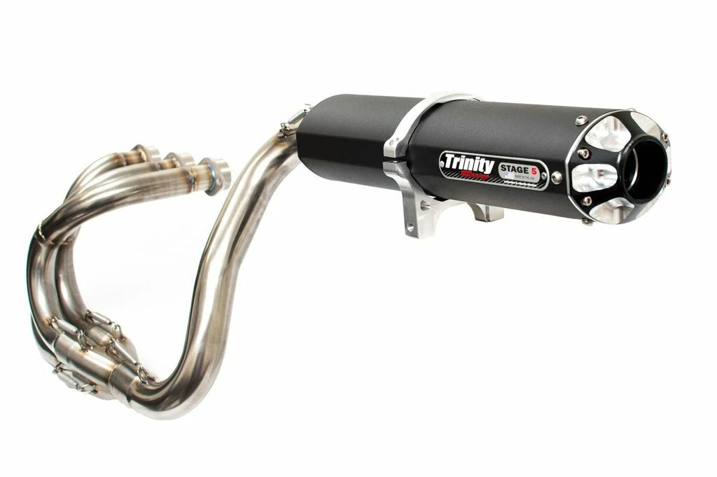 Trinity Black Stage 5 Exhaust Pipe for Yamaha YXZ 1000R (2016–2023)