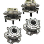 Wheel Hubs for Infiniti G37 (2009–2013) with Bearing 4-Wheel ABS AWD