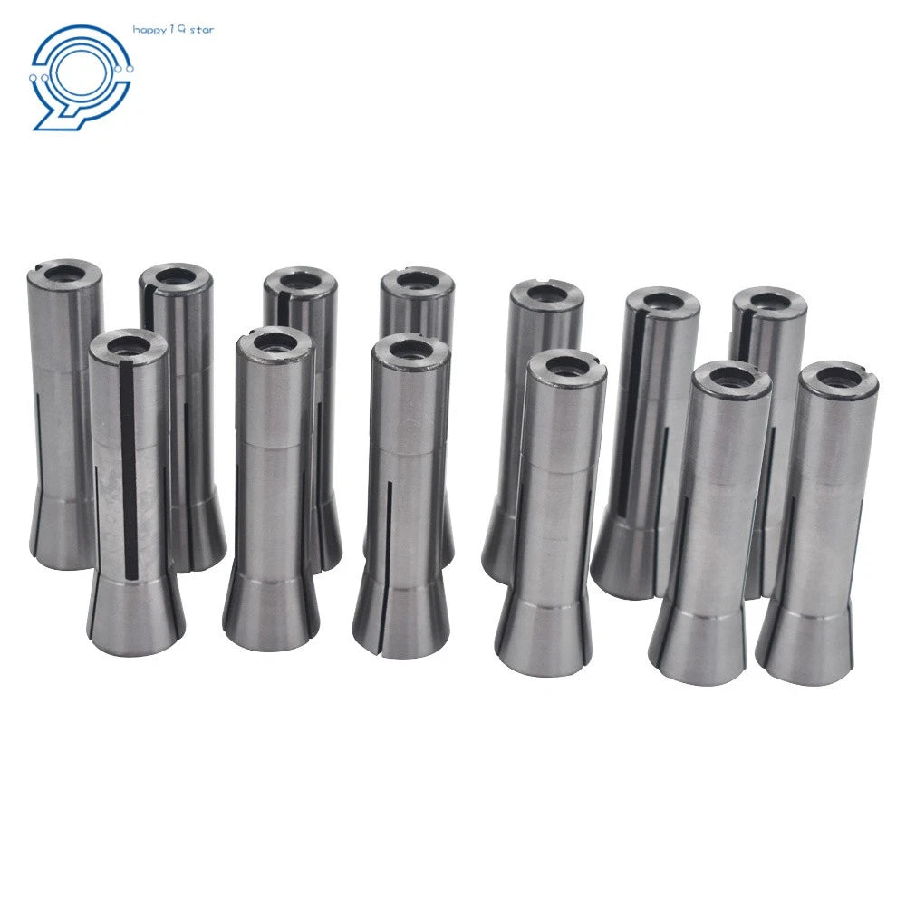 13 Pc Collet Set for R8 (1/8" to 7/8")
