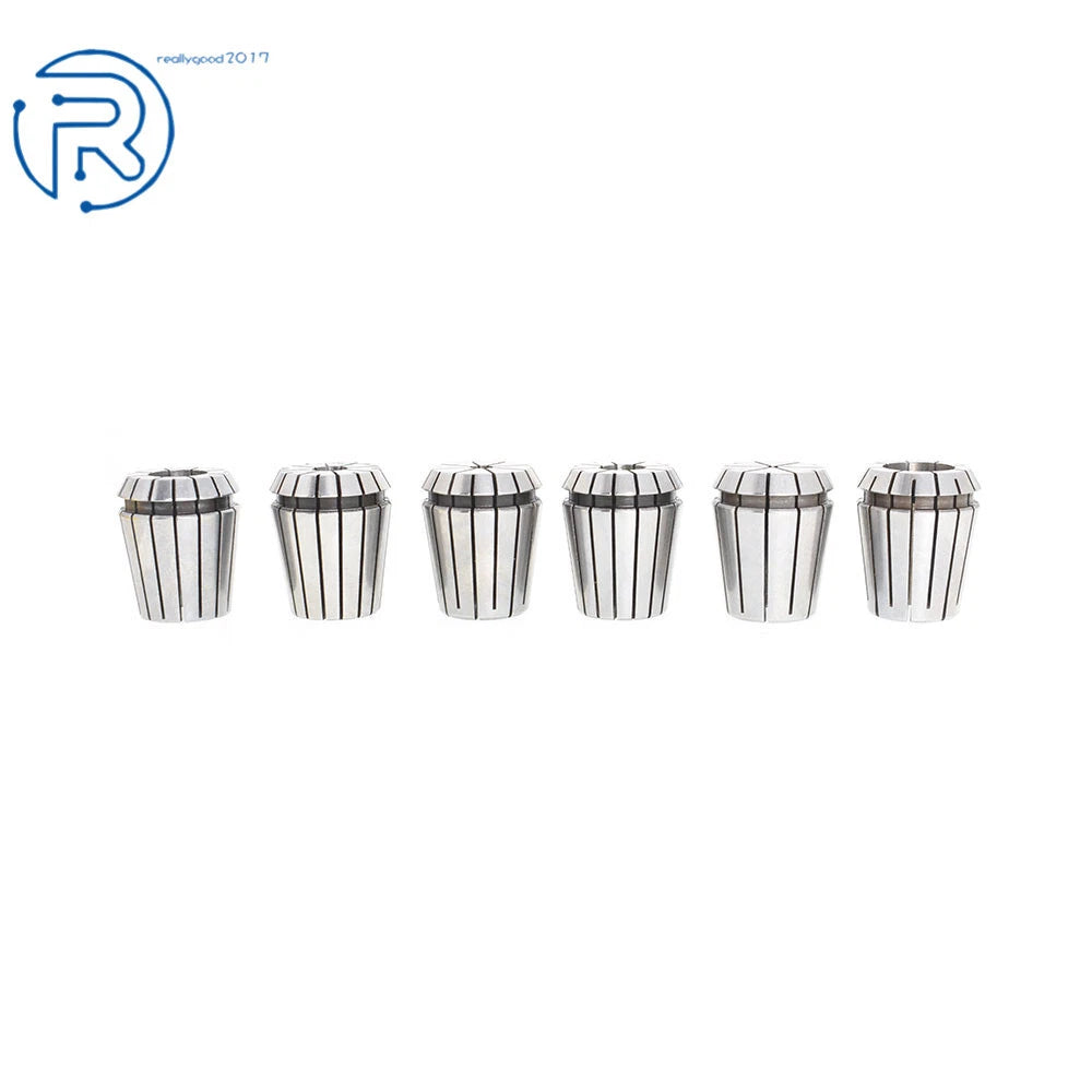6Pcs ER32 Spring Collet Set for CNC Milling Machine (1/8" - 3/4")