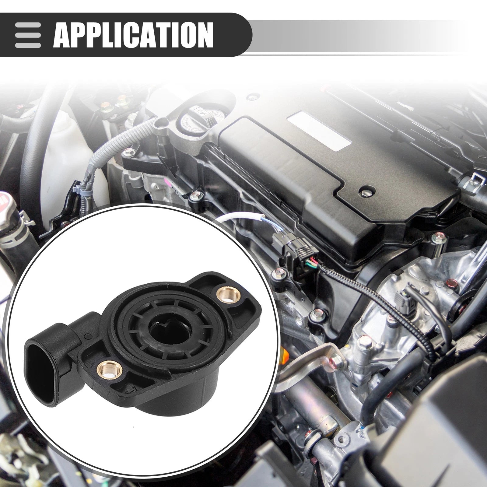 Throttle Position Sensor for Volkswagen Polo Classic (1996)