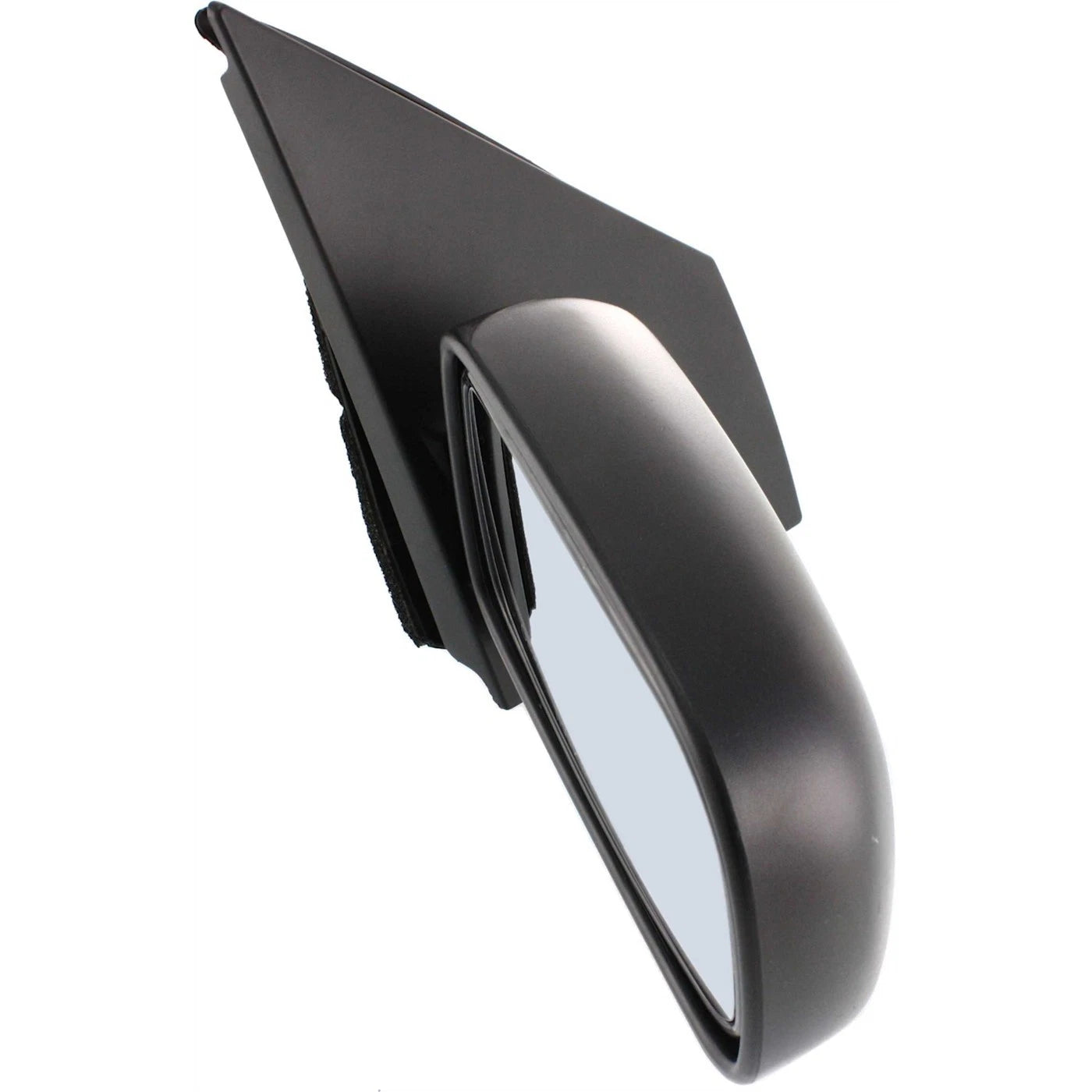 Set of 2 Manual Remote Mirrors for Toyota Echo (2000–2005) Textured Black