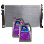 Set of 2 Radiators for VW Passat Audi A4 A6 (1998–2001)