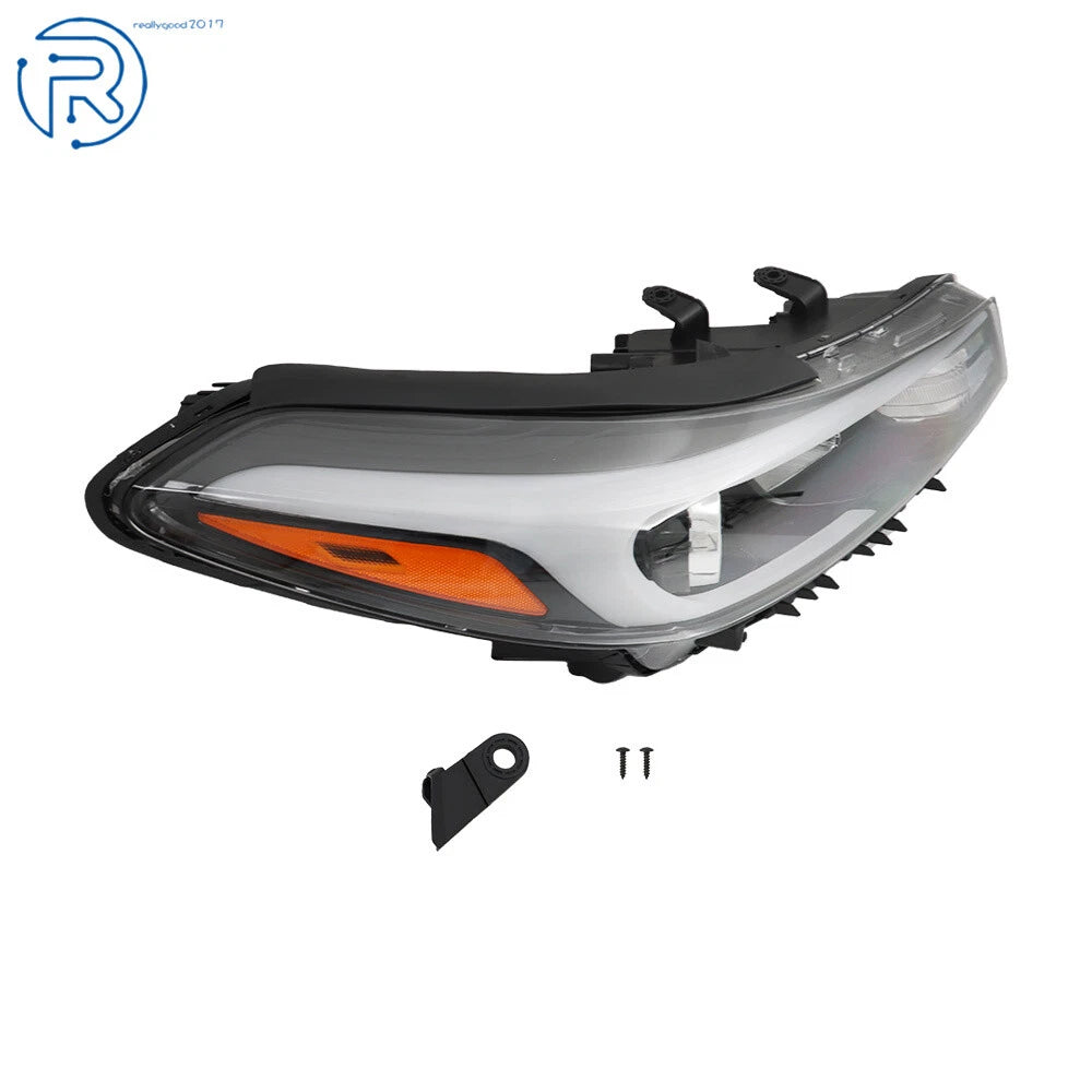 Black Housing Headlight for Kia Forte/Forte5 (2017-2018) Halogen RH