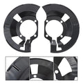 Set of 2 Front Brake Dust Shields for Dodge Ram 1500 2500 3500 (2002–2010)