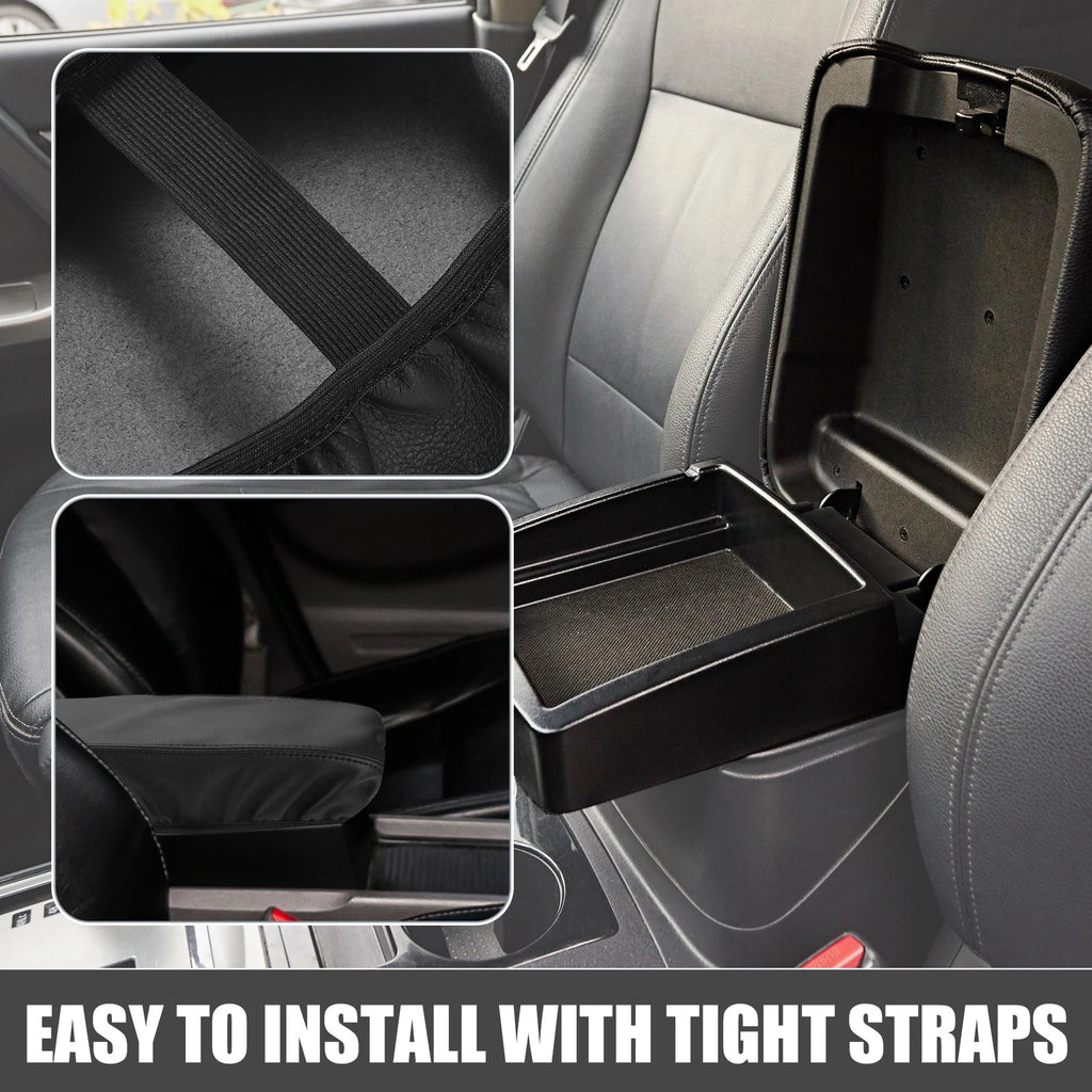 Center Console Armrest Cover Trim for Honda Civic (2022–2023) Black