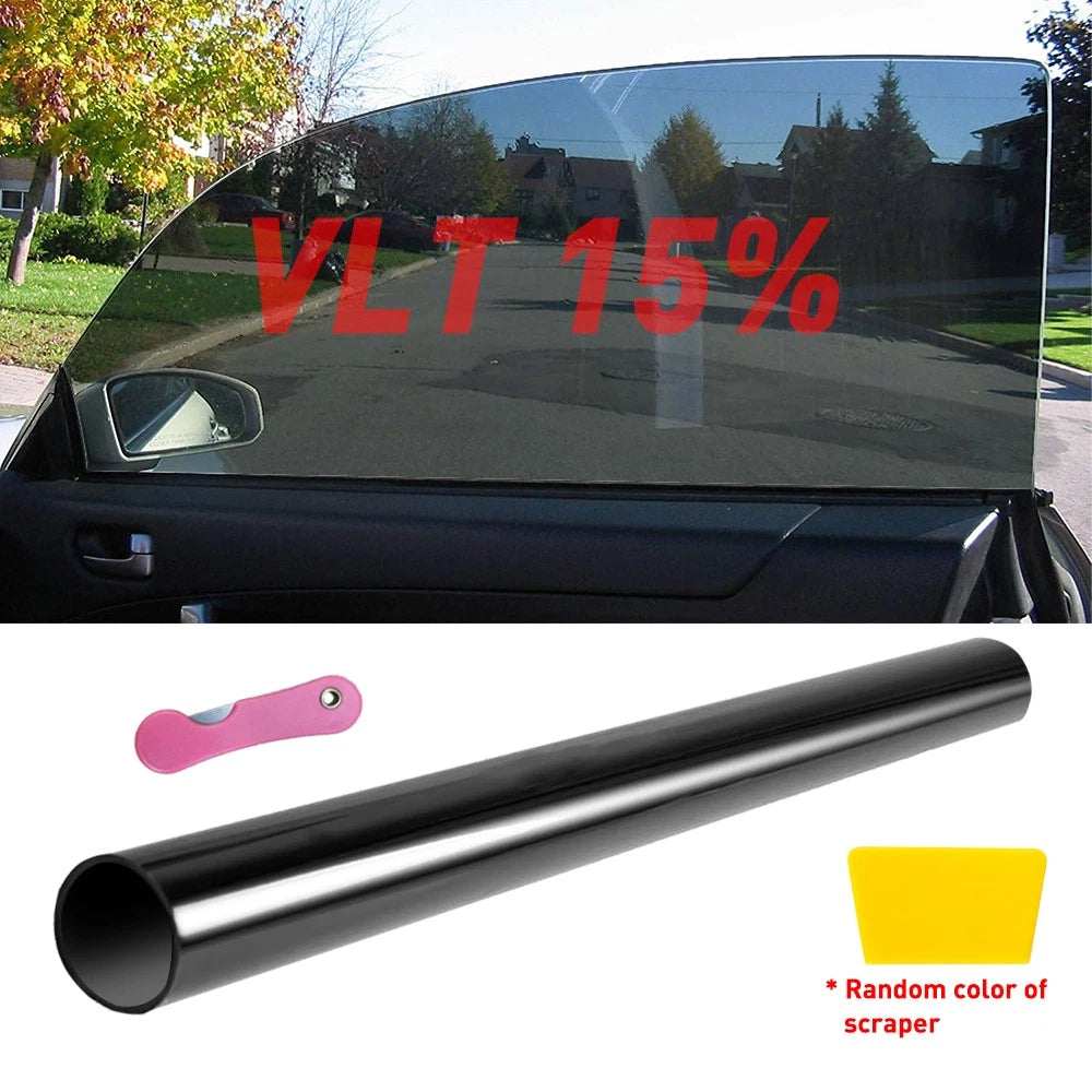 10FT Window Tint Film 15% VLT for Car Home Office Glass