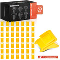 50Pcs 32mm Nylon Rear Bumper Cover Retainer Clip for Nissan Infiniti