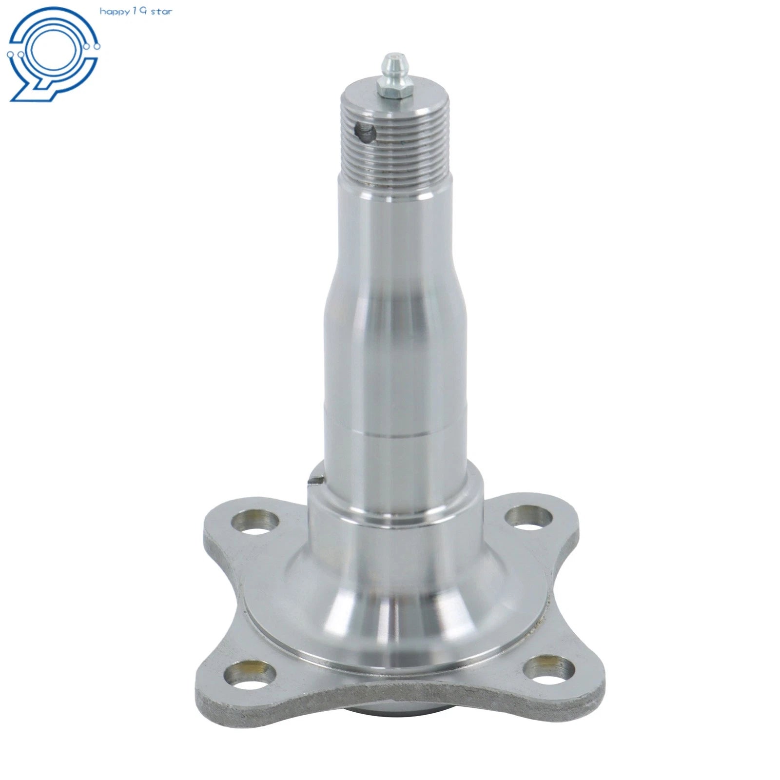 Weld-On Round Spindle with Brake Flange for Make Model