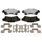 Brake Pad Set for Chevrolet Silverado 1500 Rear RWD (1999–2006)