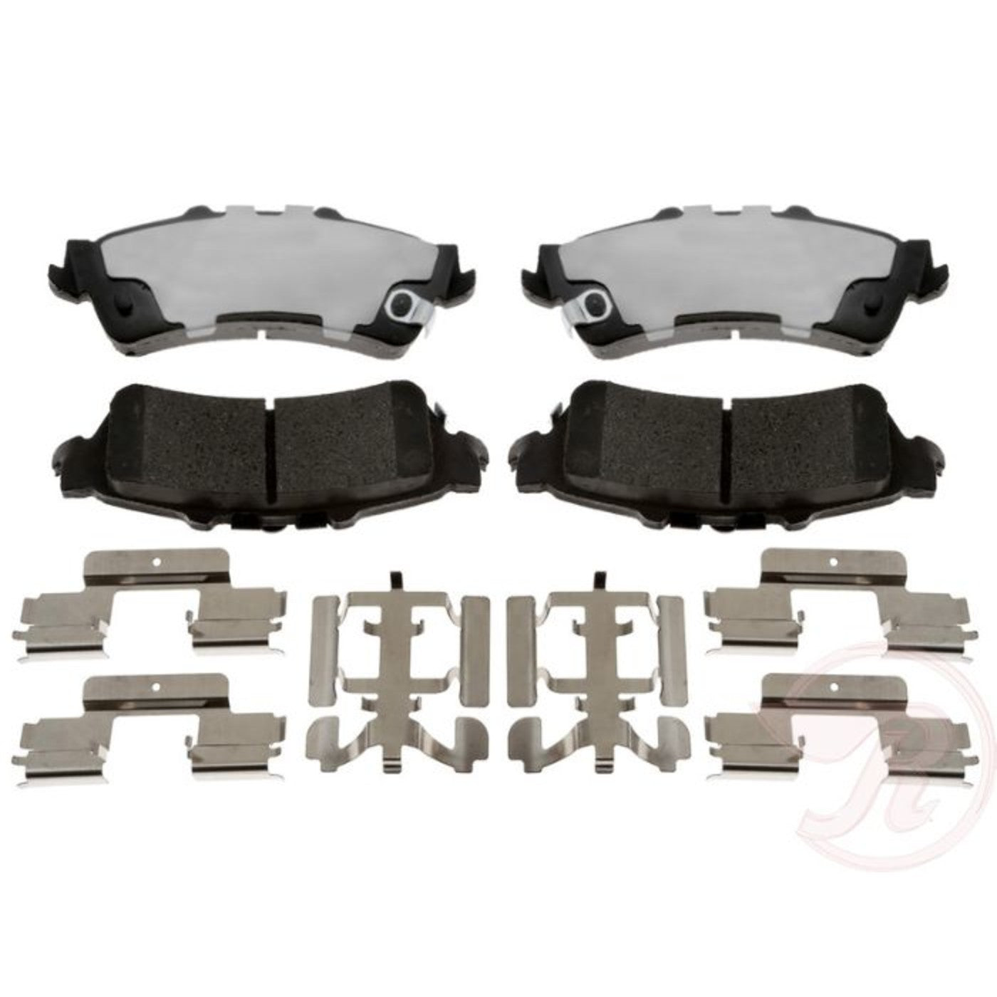 Brake Pad Set for Chevrolet Silverado 1500 Rear RWD (1999–2006)