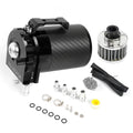 Oil Catch Can Kit for - Carbon Fiber, Baffled, Breather Filter