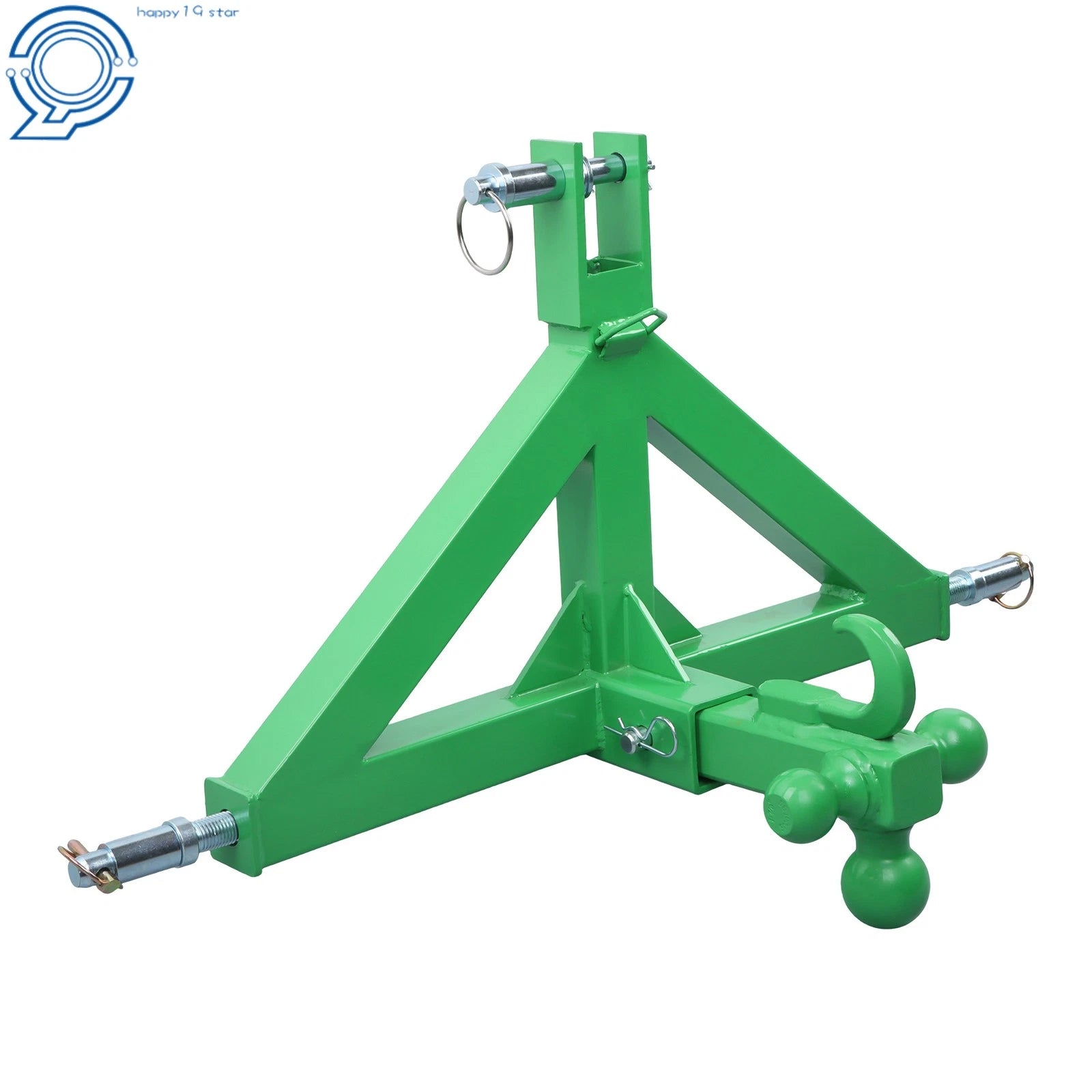 3 Point Trailer Hitch for Tractor (Receiver & Towing Ball)