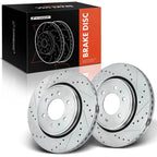 Front Drilled Brake Rotors for Ford F-150 Expedition Lincoln Navigator (1997–2023)