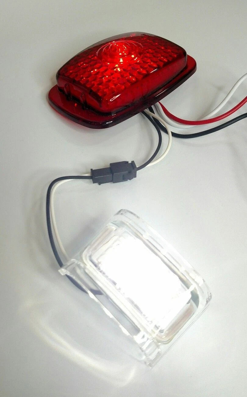 LED Tail Light Inserts Replacement for 1937-1938 Cars & 1940-1953 Chevrolet Trucks