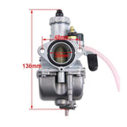 26mm Mikuni VM22 Carburetor + Air Filter for 125/140/150cc Dirt Pit Quad (N/A)
