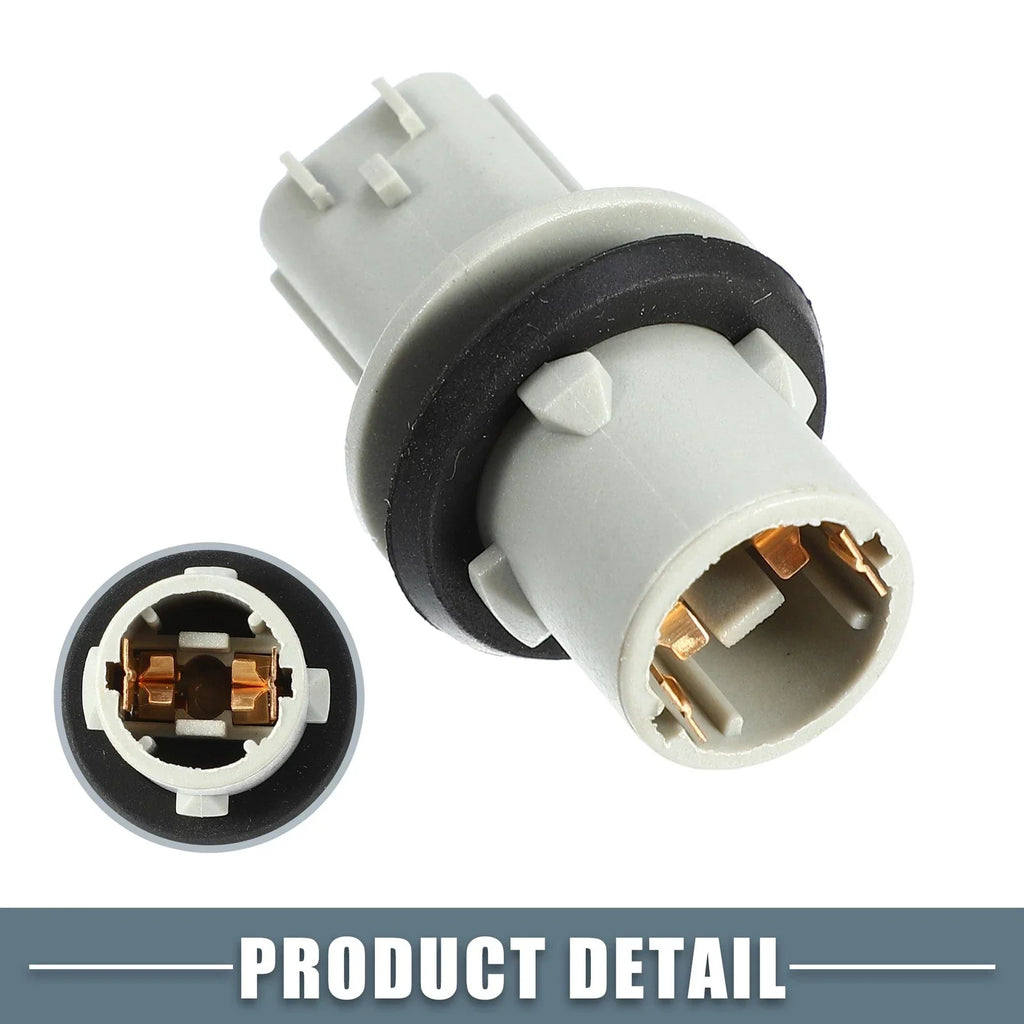 Light Bulb Socket for Honda CRV 2015-2016 (2 x Turn Signal Lamps) Gray