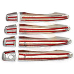 Set of 8 Chrome Door Handle Covers for Nissan Rogue Sport (2014–2019)