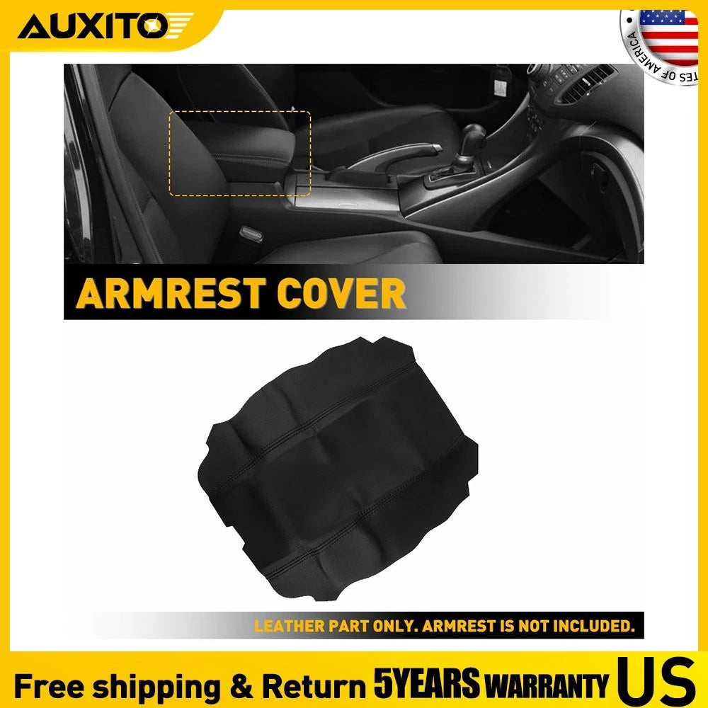 Leather Center Armrest Cover for Acura TSX (2009–2014)