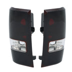 Set of 2 Dark Red Smoke Tail Lights for Ford Ranger (2001–2011)