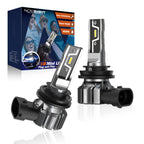H11 H8 H9 LED Headlight Bulbs for NOVSIGHT (6500K, 10000LM, 50W)
