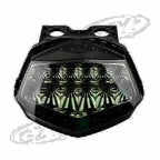 Integrated LED Tail Light Turn Signal for Kawasaki Ninja 250 (2008–2012)