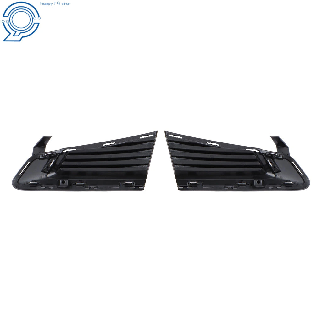 Set of 2 Fog Light Covers for Cadillac CTS (2014–2019) Matte Chrome
