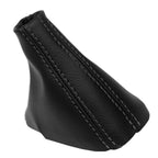 Automatic Shift Boot for Audi Q5 (2009–2017) - Leather Synthetic, Gray Stitch