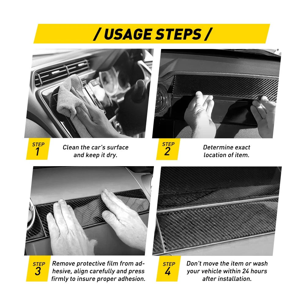 Carbon Fiber Window Lift Switch Panel Sticker for Mazda 3 Axela (2020)