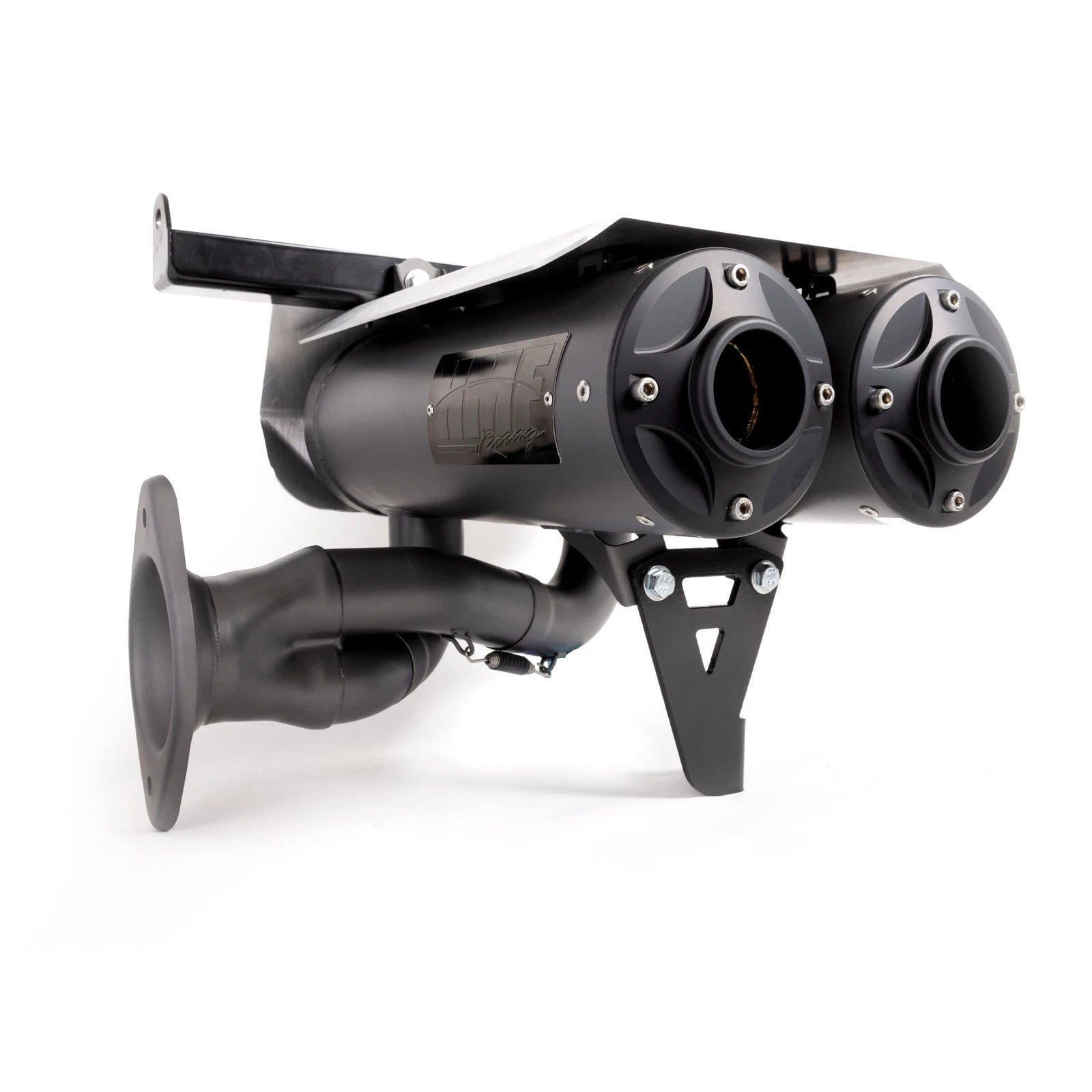 HMF Titan QS Quiet Dual Slip On Exhaust for Polaris RZR Pro R (2014–2023)