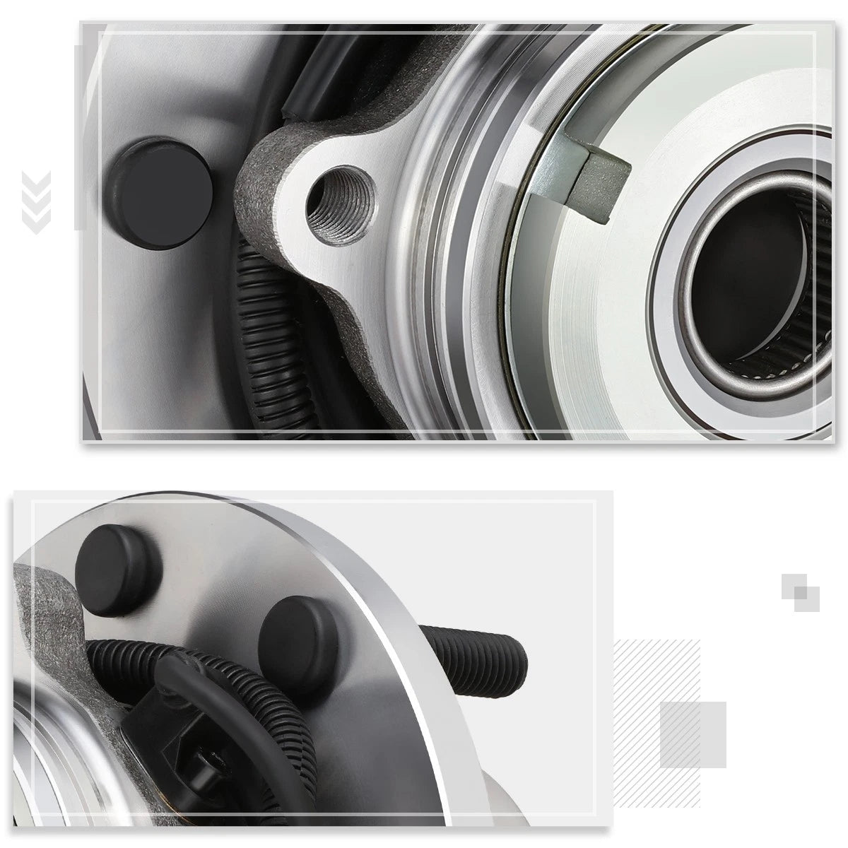 Heated Convex Mirror Glass for Chevy Cruze (2016–2019) with Blind Spot