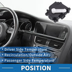 HVAC Heater Blend Door Control Actuator No.8710607070 for Toyota Avalon (2000–2004)