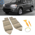 Beige Leather Front Door Panels for Honda CR-V (2007–2012)