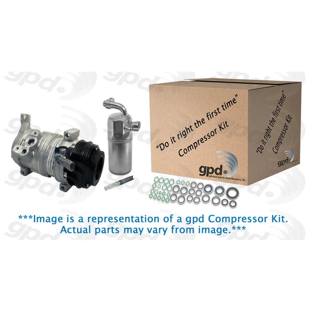 A/C Compressor with Clutch for Dodge Avenger, Chrysler 200 (2011–2014)