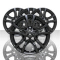 4 fit Chevy Camaro 2013-20 Black 18" Wheel Skins Hub Caps Rim Covers Simulators