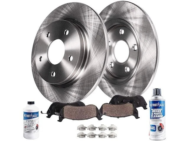 Rear Brake Pad and Rotor Kit for Mazda 6 (2006–2013) GT513QM