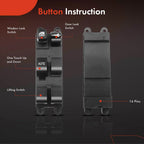 Power Window Switch for Nissan Altima (1998-2001) & Sentra (1998-1999)