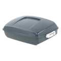 Chopped Trunk Pad for Harley Touring Street Glide (2014–Present) Gunship Gray