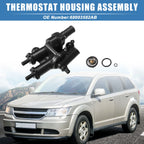 Set of 1 Engine Thermostat Housing for Dodge Journey (2009–2020) No. 68003582AB