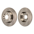 2x Rear Solid Brake Rotors for VW Passat Jetta (2006–2008)